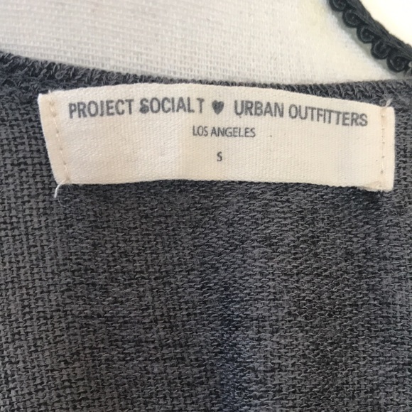 Urban Outfitters Project Social T Gray Racerback Knit Tank - Picture 10 of 12